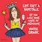 JAM Paper Life Isn't A Fairy Tale Cocktail Napkins, 40ct.
